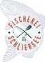 Logo der Fischerei Schliersee mit großem Fisch und Ruderpaddeln, gegründet 2019